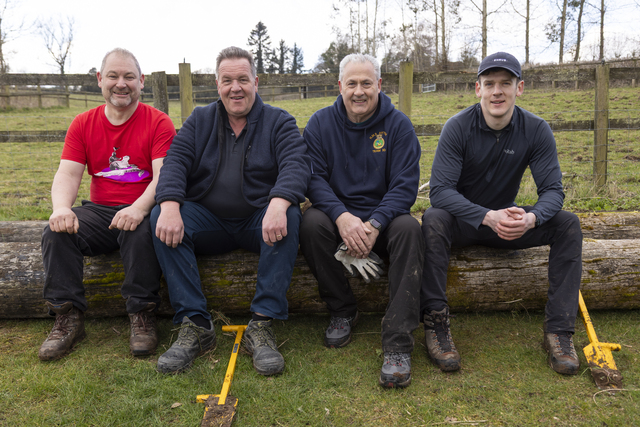 UK Veterans working on a Carma nature-based project